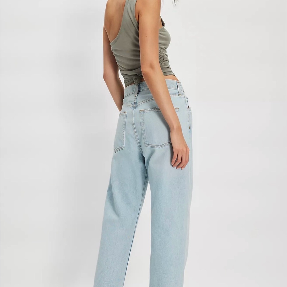 Agolde Kelly Straight Leg relaxed Jeans sz 29 $239 Wave color new - Picture 2 of 4